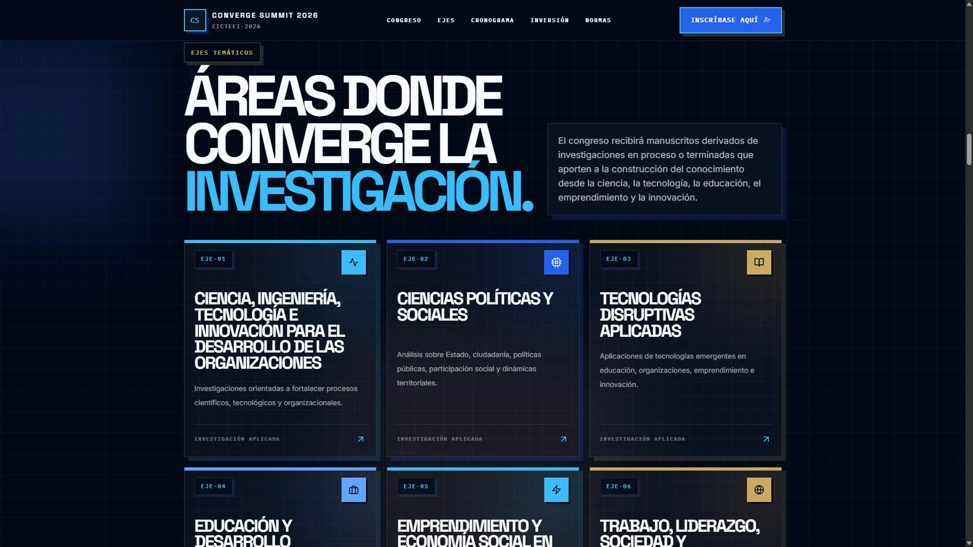 Cronograma y fechas clave del Converge Summit 2026